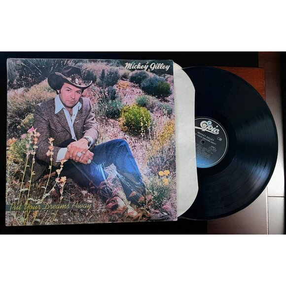 Mickey Gilley Put Your Dreams Away 33RPM Vinyl LP 80s Country Epic in VG+ - Picture 1 of 7